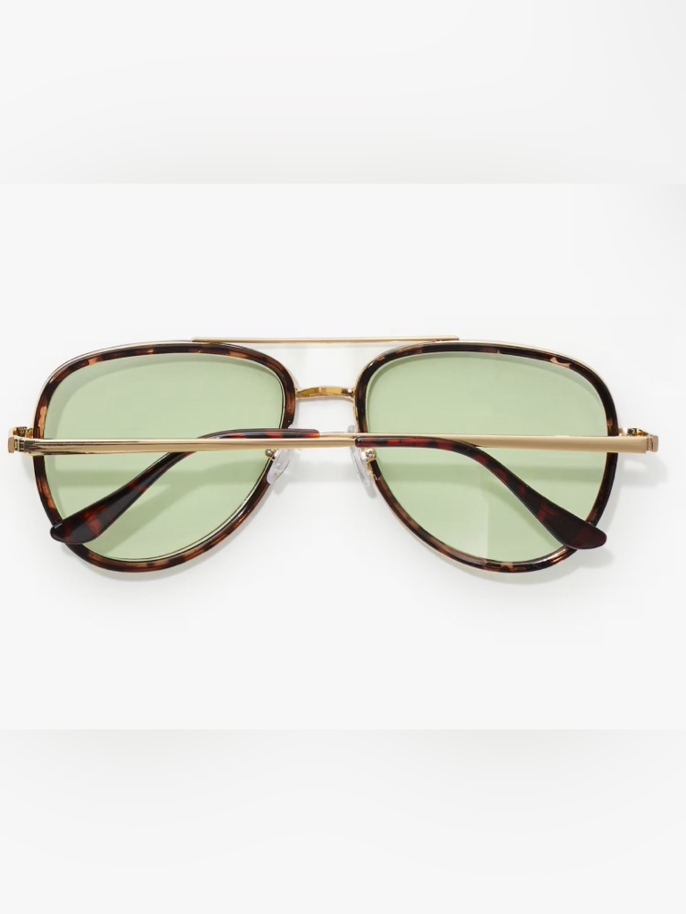 H&M Tortoiseshell Oversized Aviator Sunglasses - Women - Picture 4 of 4